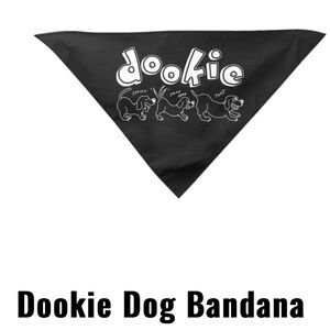 Green Day Dookie Dog bandana - new without tags